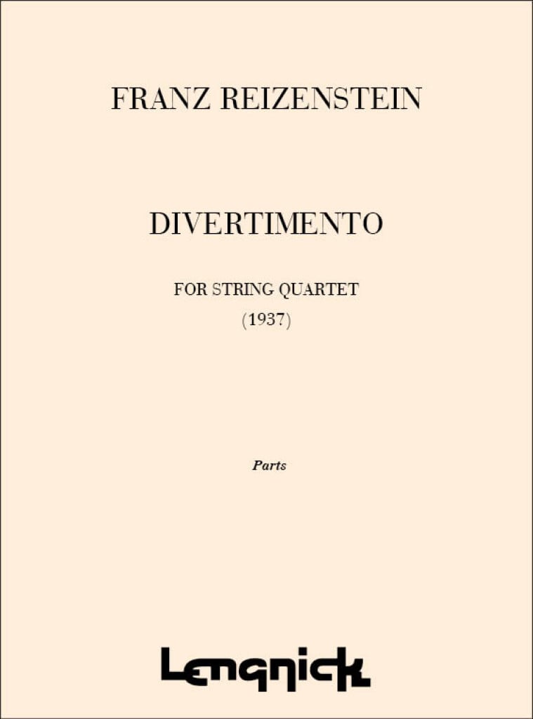 Divertimento for String Quartet